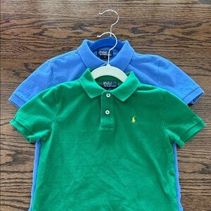 Polo by Ralph Lauren Kids' Polo Shirts in Green and Blue
